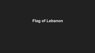 Flag of Lebanon
 