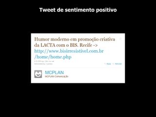 Tweet de sentimento positivo 