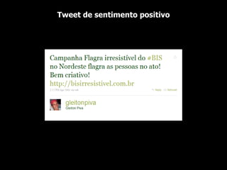 Tweet de sentimento positivo 