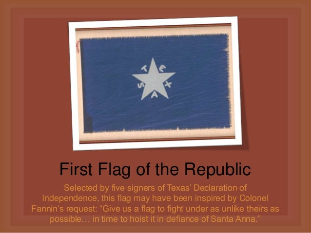 Flags of the Texas Revolution