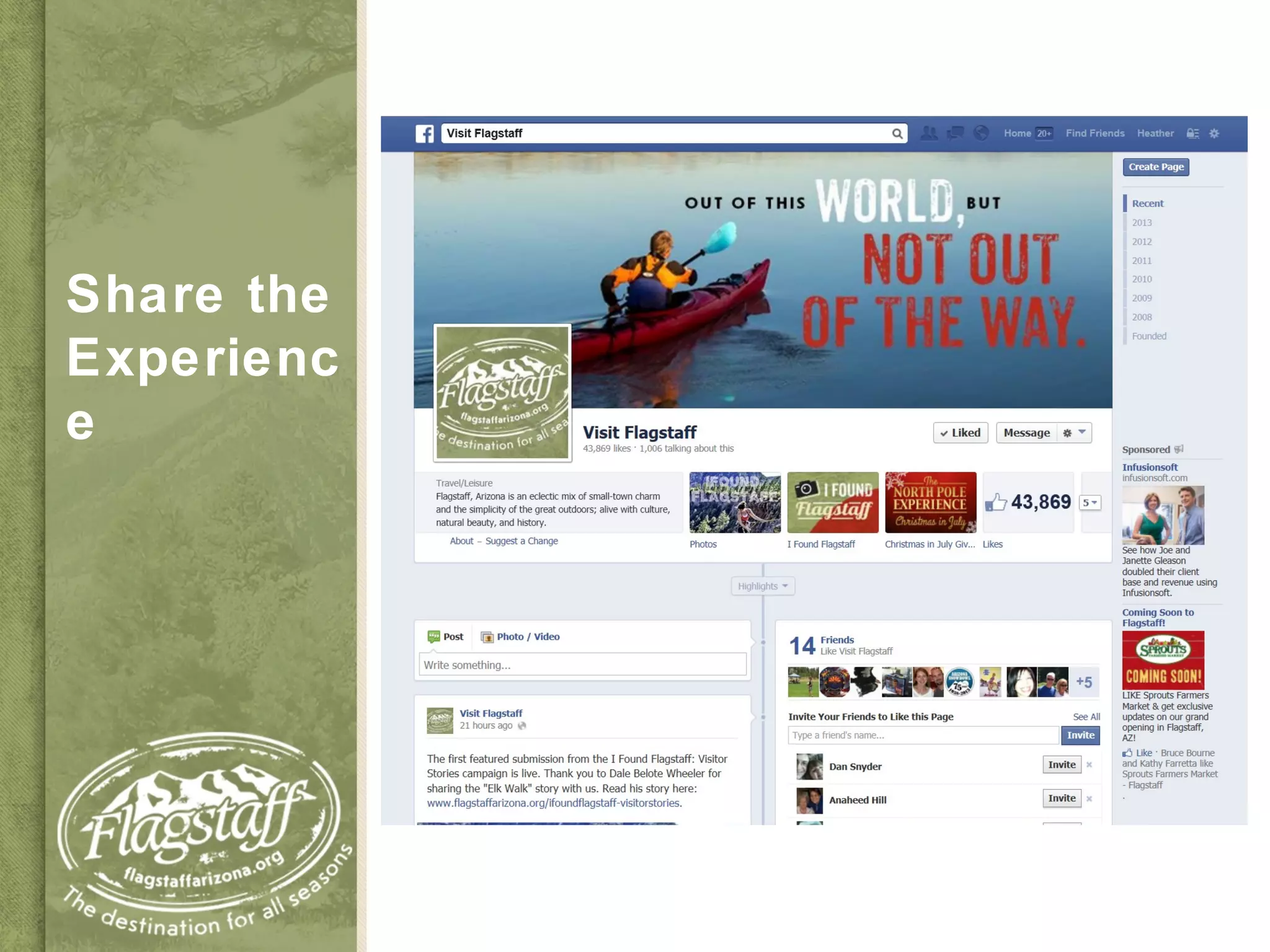 Share the
Experienc
e
 