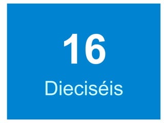 Tarjetas Flash Cards. Números 1 al 20 | PPT