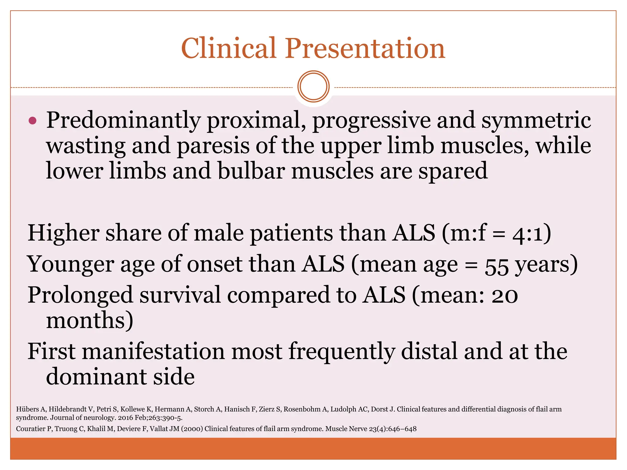 Flail Arm Syndrome An Atypical Variant of Motor Neuron Disease PPT