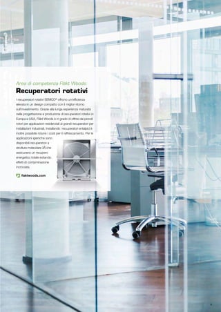 Soluzioni Flakt Woods per Air Comfort e Fire Safety | PDF