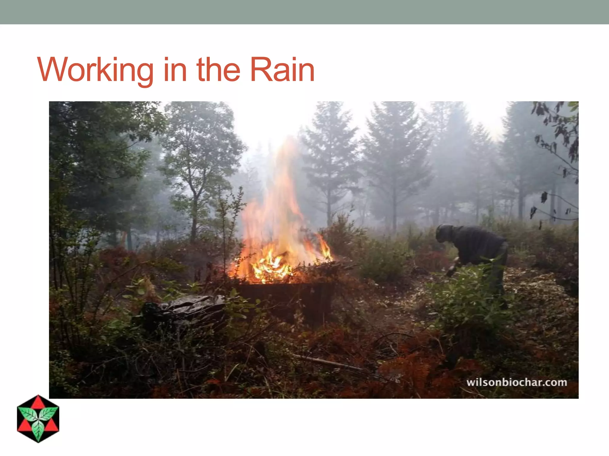 Working in the Rain
 
