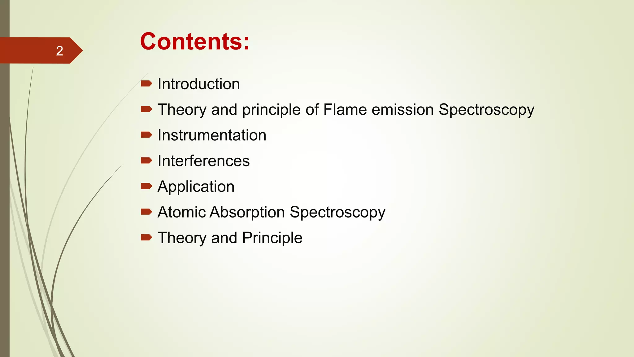 Flame emission & atomic absorption spectroscopy PPT
