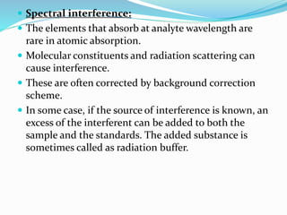 Flame emission spectroscopy and atomic absorption spectroscopy ppt | PPTX