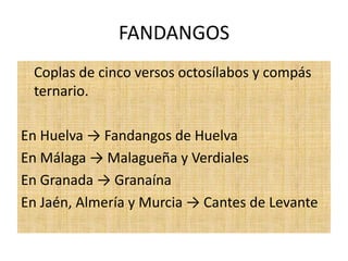 Orígen morisco, sefardí y mozárabeConclusión: El flamenco surge de la mezcolanza de distintas culturas.