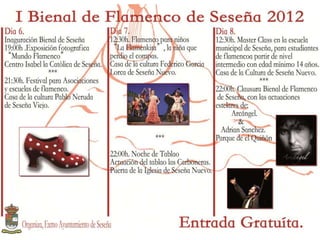 I bienal flamenco Seseña
