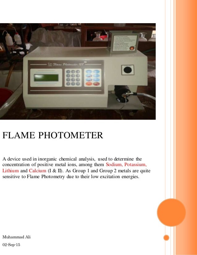 Flame Photometer