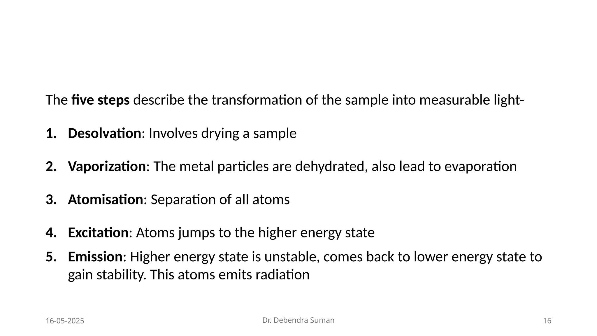 Flame Photometer Standard Operating Procedure (SOP) pptx