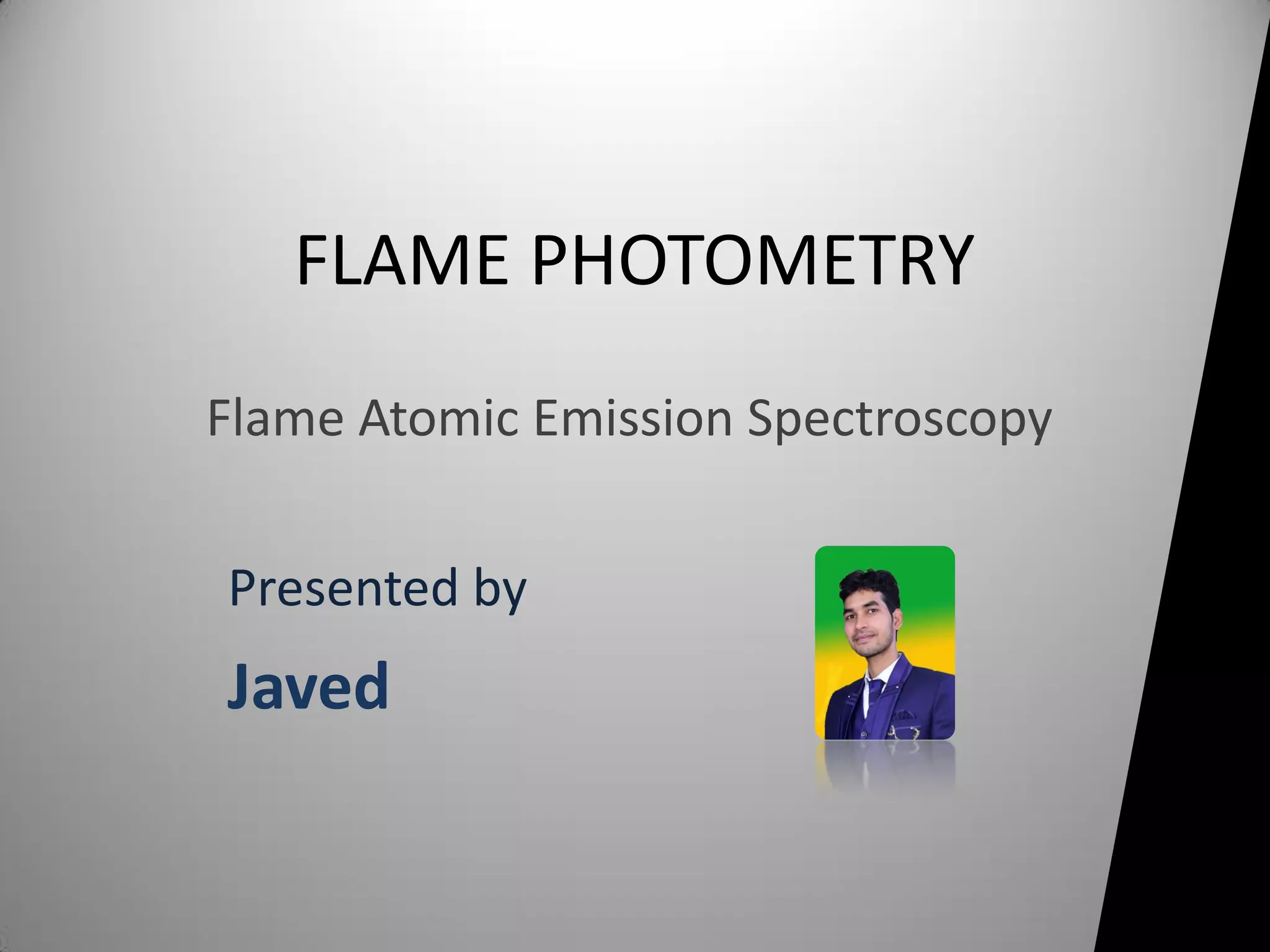 Flame photometry PPT