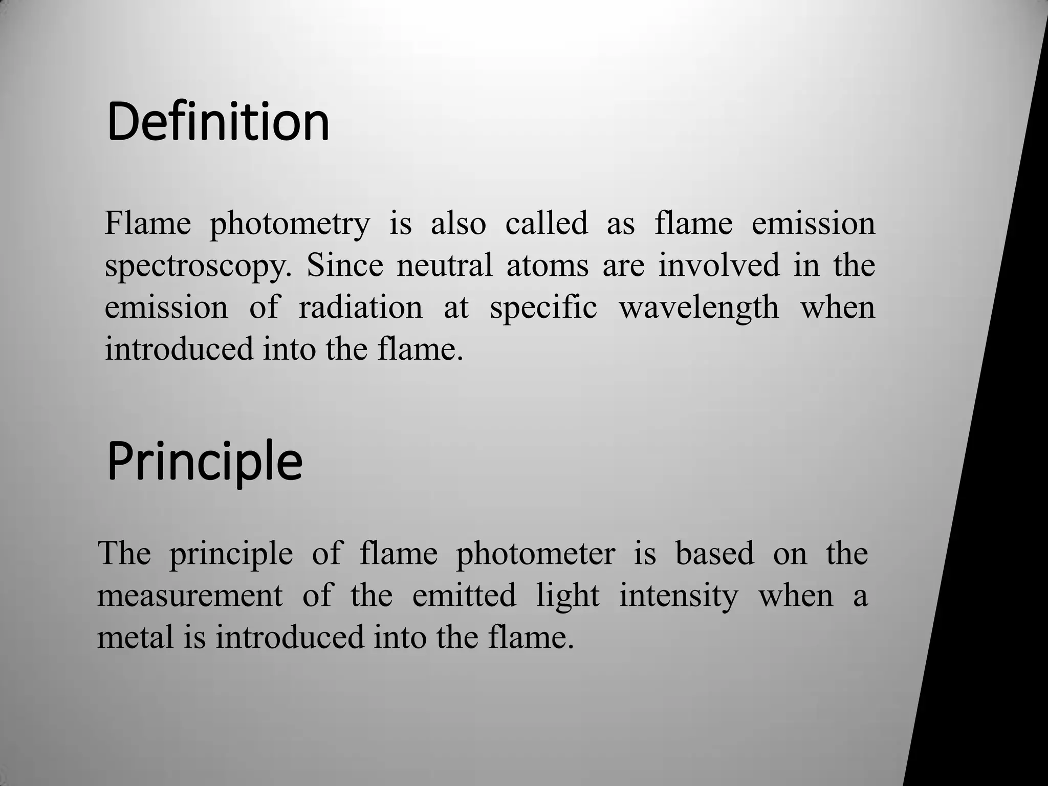 Flame photometry PPT