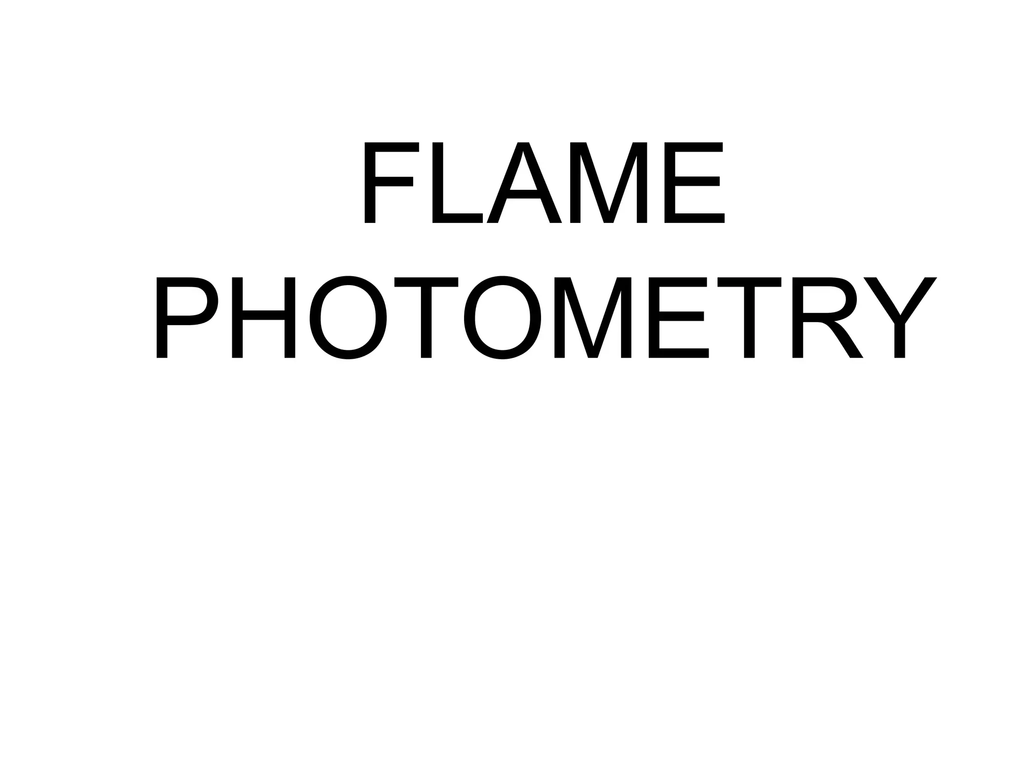flame photometry.pptx final year B pharm 7th Sem PCI pattern PPT