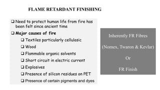 Flame retardant finishes | PPTX - Fire-Resistance Textured Wall Finishes Flame Retarded