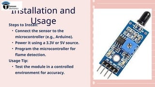 Flame Sensor Module – Infrared Fire Detection Sensor for Arduino by ...