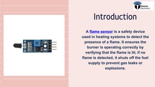 Flame Sensor Module – Infrared Fire Detection Sensor for Arduino by ...