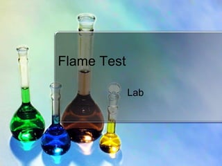 Flame Test Lab 