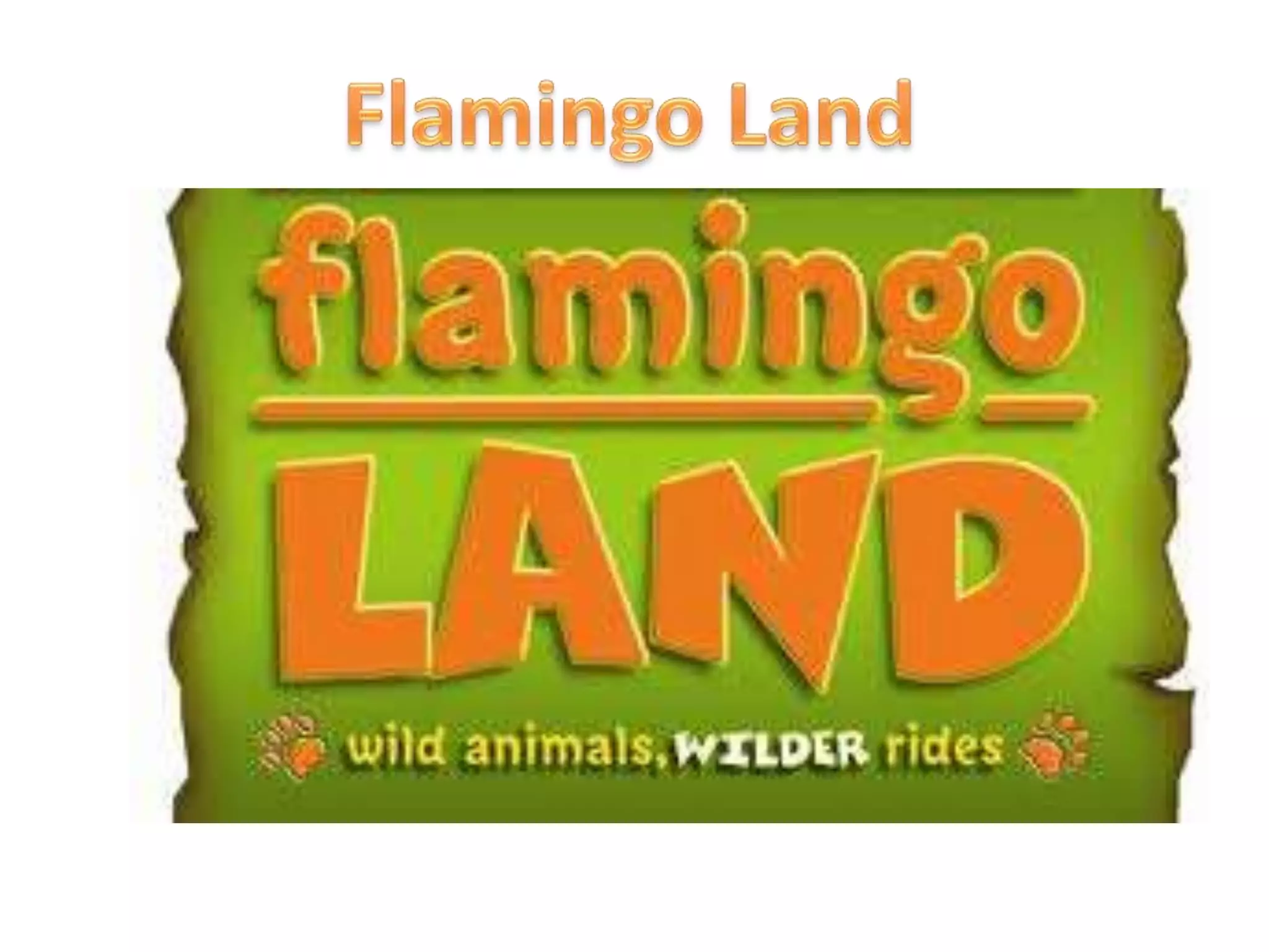 Flamingo land presention PPT