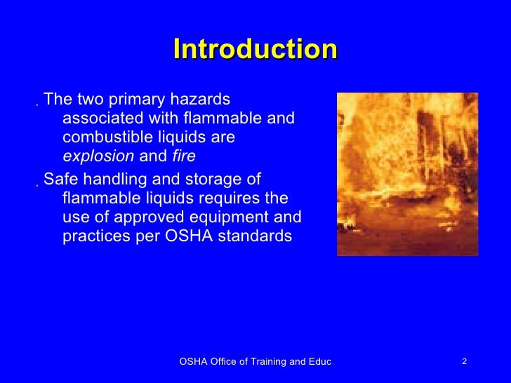 Flammables Ppt