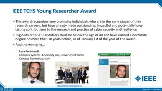 Ieee Csr Ranking IEEE SMC TCHS Award Ceremony at IEEE CSR conference 2021 | PPTX