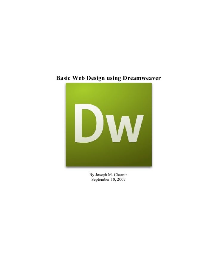 dreamweaver web designs