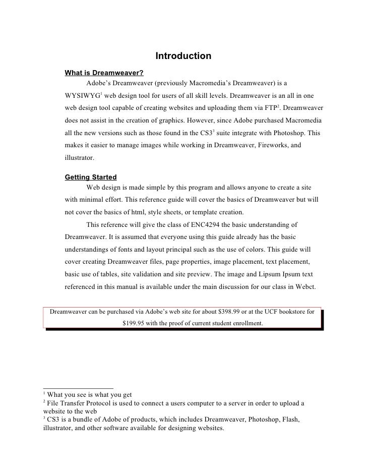 what is dreamweaver