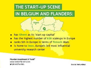 The Start-up scene in Flanders (Belgium)