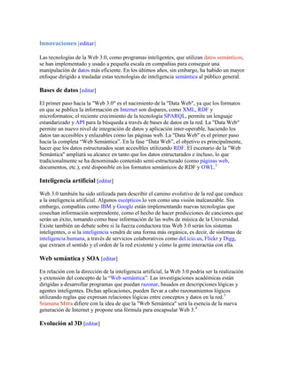 definicion de la WEB 2.0 