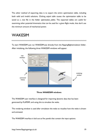Plapping Simulator Flapping flightsimulationmanualv1.1 | PDF