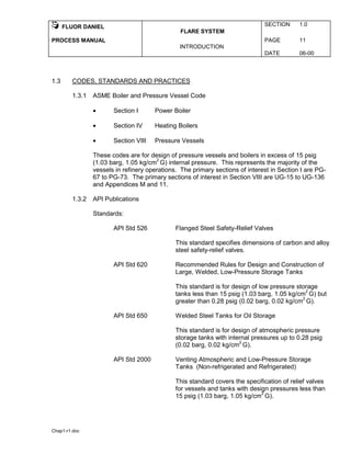 Flare System Process Design Manual - Flour Daniel | PDF
