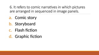 Flash-Graphic Fiction Powerpoint Presentation | PPTX