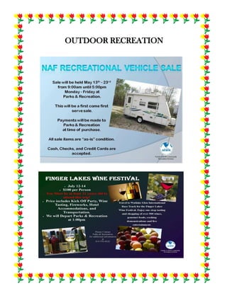 OUTDOOR RECREATION
 