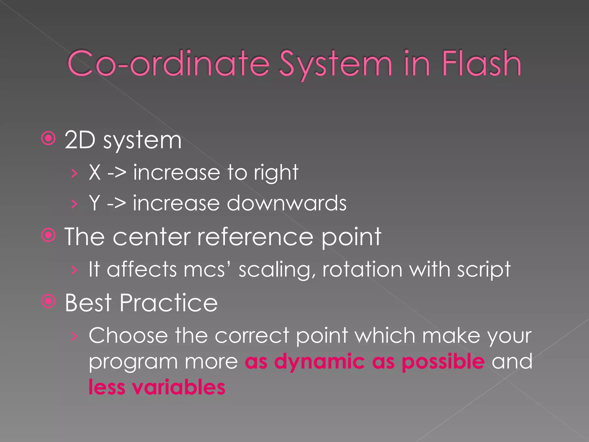 Flash 101