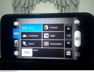 23
Wednesday, November 10, 2010
 