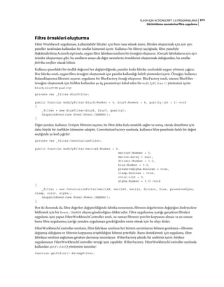 Adobe Flash as3 actionscript 3 ile programlama türkçe