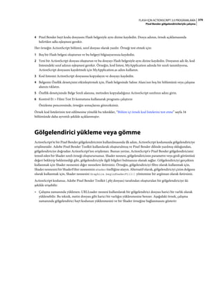 Adobe Flash as3 actionscript 3 ile programlama türkçe