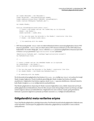 Adobe Flash as3 actionscript 3 ile programlama türkçe