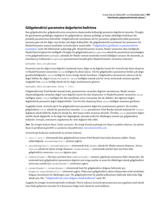 Adobe Flash as3 actionscript 3 ile programlama türkçe