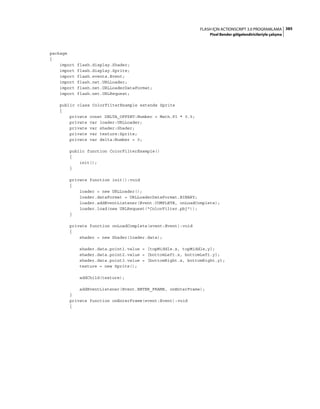 Adobe Flash as3 actionscript 3 ile programlama türkçe