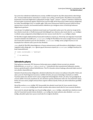 Adobe Flash as3 actionscript 3 ile programlama türkçe