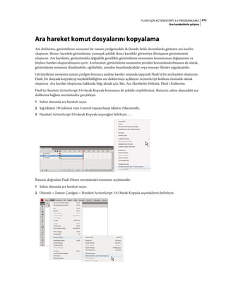Adobe Flash as3 actionscript 3 ile programlama türkçe