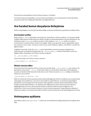Adobe Flash as3 actionscript 3 ile programlama türkçe
