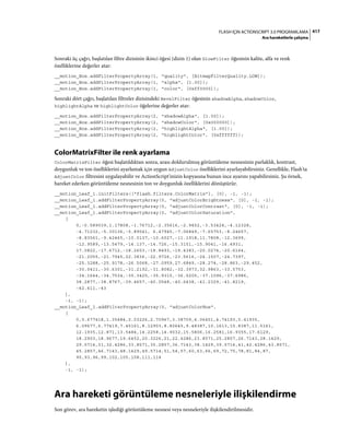 Adobe Flash as3 actionscript 3 ile programlama türkçe