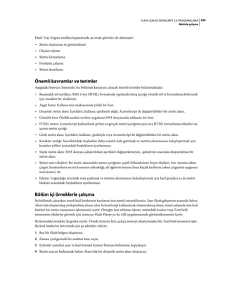 Adobe Flash as3 actionscript 3 ile programlama türkçe