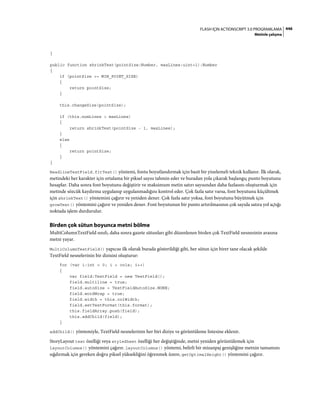 Adobe Flash as3 actionscript 3 ile programlama türkçe