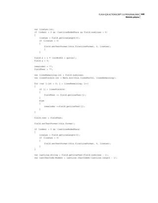 Adobe Flash as3 actionscript 3 ile programlama türkçe