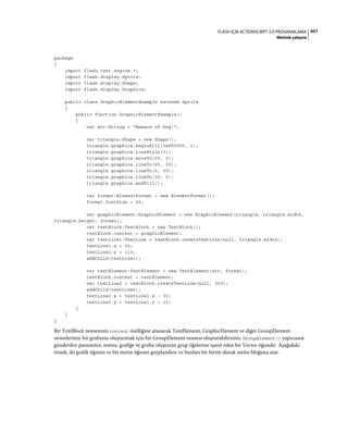 Adobe Flash as3 actionscript 3 ile programlama türkçe