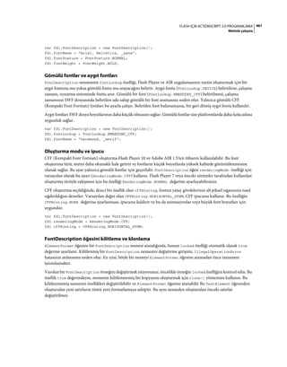 Adobe Flash as3 actionscript 3 ile programlama türkçe