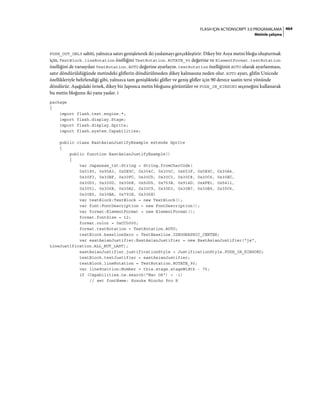 Adobe Flash as3 actionscript 3 ile programlama türkçe